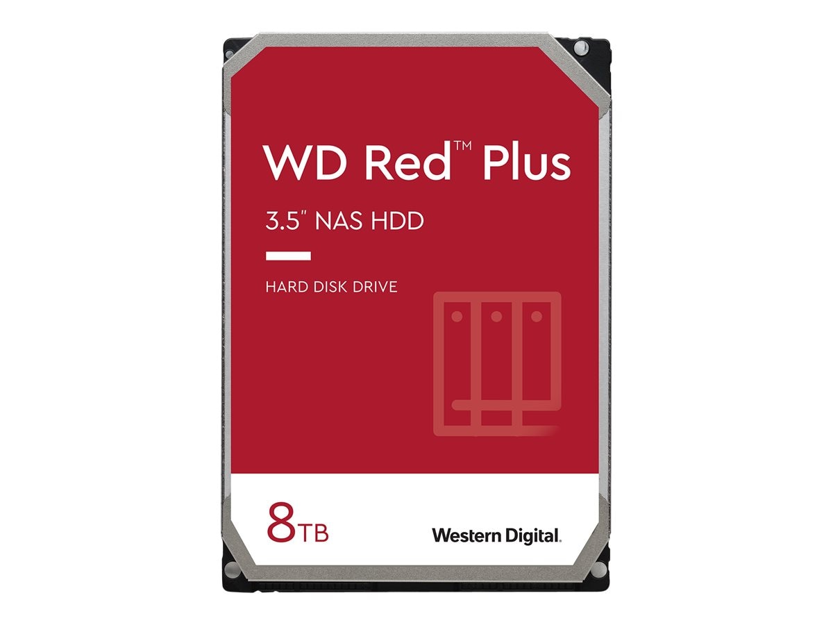 Western Digital 8TB WD Red Plus SATA 6Gb s 3.5