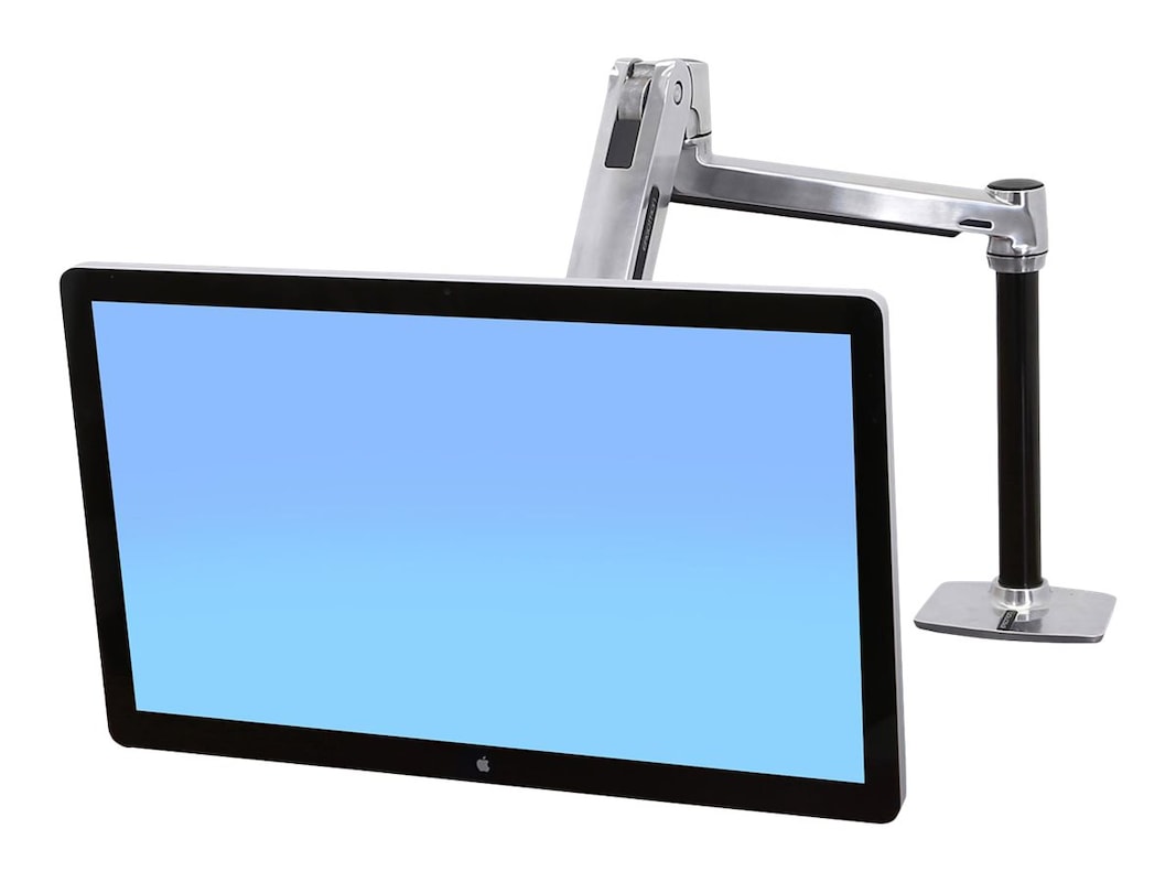 Ergotron Lx Hd Sit Stand Desk Mount Lcd Arm 45 384 026 Ergotron Lx Hd Sit Stand Desk Mount Lcd Arm