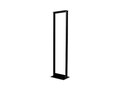 APC NetShelter 2-Post 45U Open Frame Rack #12-24 Threaded Holes, Black, AR201, 200444, Racks & Cabinets