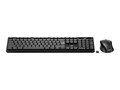 Belkin Connect Wireless Keyboard and Mouse Combo - Black, BBZ010TT                      , 41968228, Keyboard/Mouse Combinations