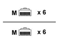 AddOn ADD-TC-10M6-RJ45CAT6-BE Main Image from Front AddOn ADD-TC-10M6-RJ45CAT6-BE Main Image from Front