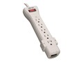 Tripp Lite Protect It! Surge (7) Outlet (5 Transformers) 6ft Cord 1080 Joules, SUPER6TEL, 225652, Surge Suppressors