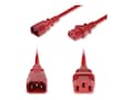 AddOn C14 (M) to C13 (F) Standard Commercial 14AWG PVC SJT Power Cable, Red, 3ft, ADD-C142C13C14G3FRD , 41980919, Power Cords AddOn C14 (M) to C13 (F) Standard Commercial 14AWG PVC SJT Power Cable, Red, 3ft, ADD-C142C13C14G3FRD , 41980919, Power Cords