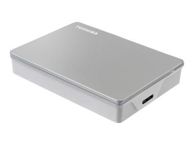Toshiba 4TB Canvio Flex External Hard Drive - Silver, HDTX140XSCCA, 41256002, Hard Drives - External Toshiba 4TB Canvio Flex External Hard Drive - Silver, HDTX140XSCCA, 41256002, Hard Drives - External