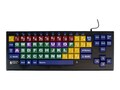 Ergoguys Kinderboard Large Key Wired USB Keyboard w  Color Coded Keys & (2) USB Ports, 12000019, 35235774, Keyboards & Keypads