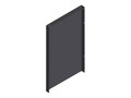 Spectrum Industries IMC 36 Horizontal Wall Filler Panel, 68151D, 33431018, Rack Mount Accessories