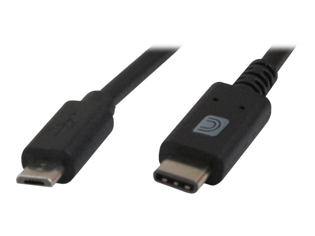 Comprehensive USB 2.0 Type C (USB-C) to UCB Micro B M M Cable, (USB2-CB-3ST)