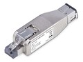 StarTech.com Gigabit Fiber to RJ45 Ethernet PoE Powered Micro Mini Media Converter Dongle, D01ML55P-FIBER-MEDIA          , 41832228, Network Transceivers