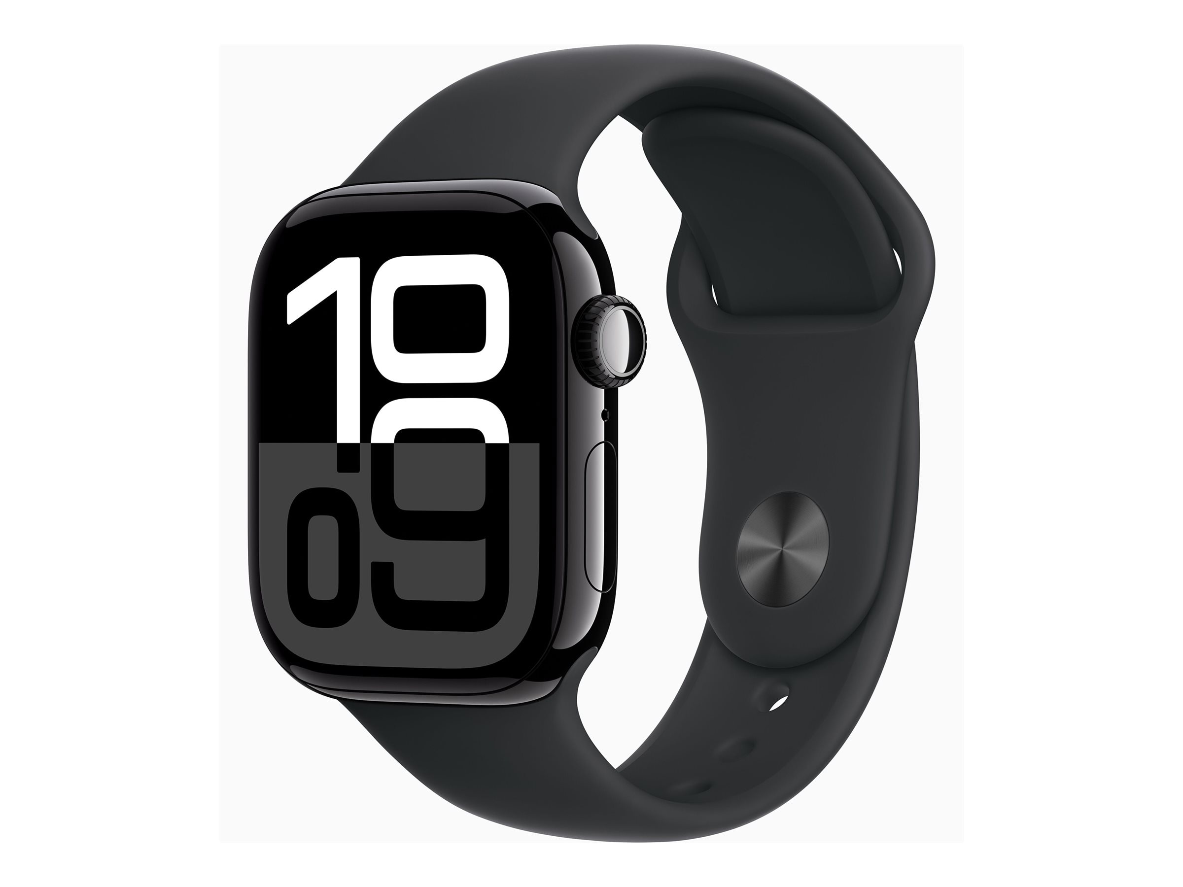 Apple watch space gray aluminum case with black sport band online