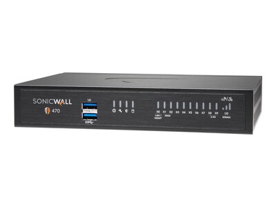 SonicWALL TZ470 High Availability , 02-SSC-6385, 41199439, Network Firewall/VPN - Hardware