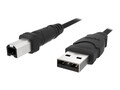 Belkin 480Mbps USB-A to USB Type B M M Device Extension Cable, 16ft, F3U133B16, 13123211, Cables