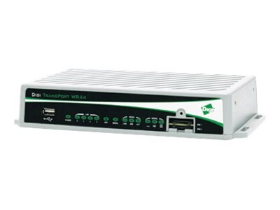 Digi TransPort WR44 R Router WWAN 4-port switch RS-232 (WR44-U9G1-CE1-RD)