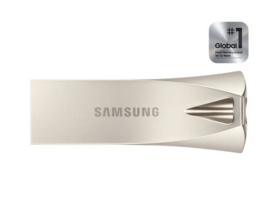 Samsung 512GB USB 3.2 Gen 1 BAR Plus Flash Drive - Champagne Silver, MUF-512BE3/AM, 41791611, Flash Drives Samsung 512GB USB 3.2 Gen 1 BAR Plus Flash Drive - Champagne Silver, MUF-512BE3/AM, 41791611, Flash Drives