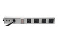 Tripp Lite Power Strip, 12, 120V 15A, 5-15P Input, 6ft Cord, (4) 5-15R Outlets, PS120406, 19295611, Power Strips