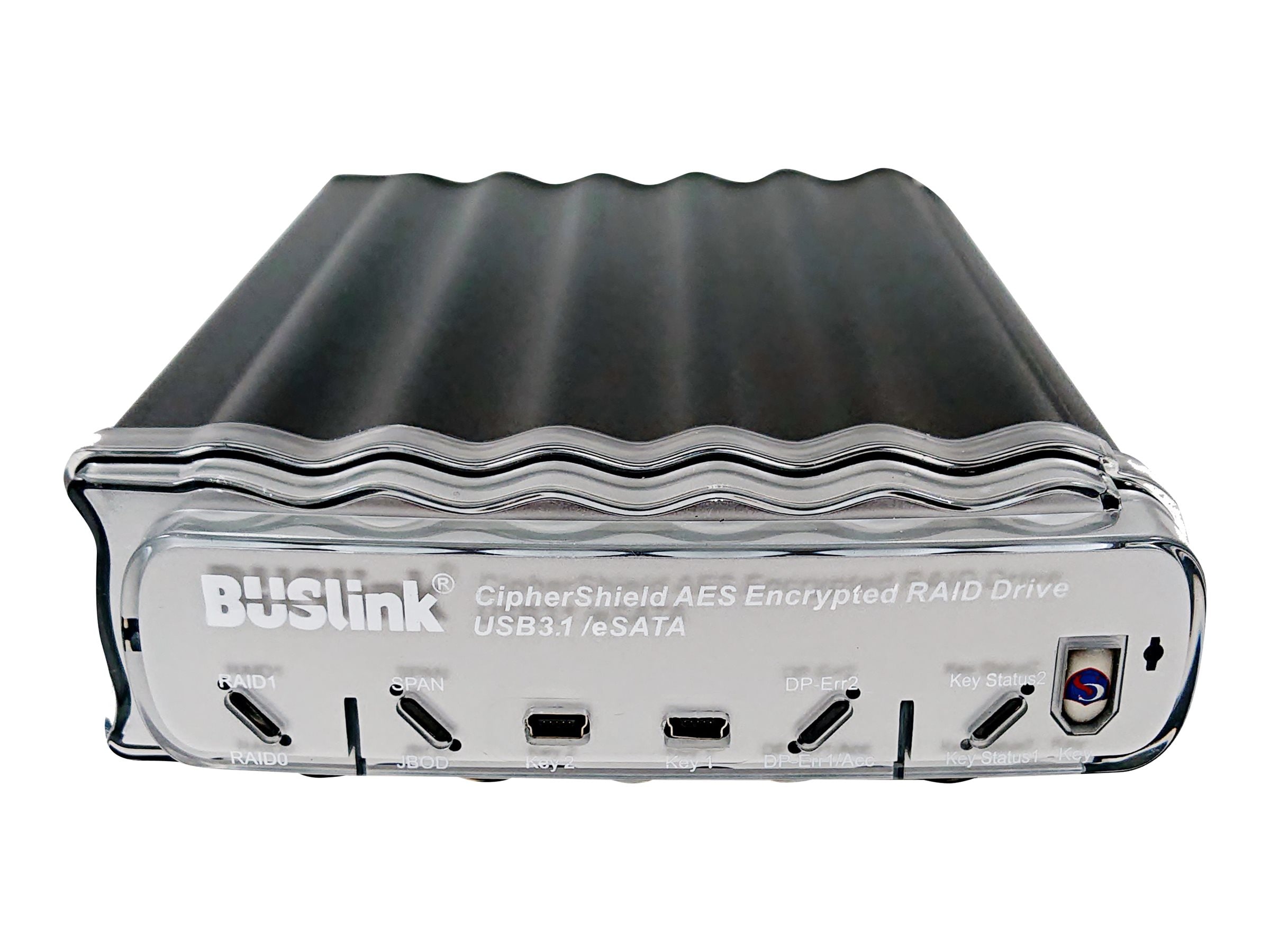 Buslink Media 8TB CipherShield USB 3.2 eSATA FIPS 140-2 Level 2