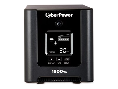 CyberPower PFC Sinewave 1500VA 1050W 120V Line-Interactive LCD Mini-Tower UPS (or1500PFCLCD), OR1500PFCLCD, 21982891, Battery Backup/UPS CyberPower PFC Sinewave 1500VA 1050W 120V Line-Interactive LCD Mini-Tower UPS (or1500PFCLCD), OR1500PFCLCD, 21982891, Battery Backup/UPS
