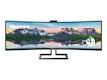 Philips 48.8 499P9H Dual Quad HD LED-LCD Superwide Curved Display, 499P9H, 36712659, Monitors