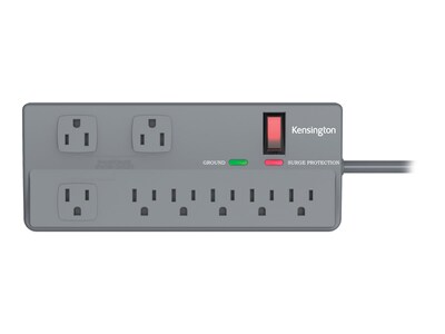 Kensington Guardian Premium Surge Strip, 1080 Joules (8) Outlets 6ft Cord, K38218NA, 18010611, Surge Suppressors
