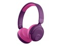 JLab JBuddies ANC 2 In 1 Wireless + Wired Kids Headphones - Purple Pink, HBKANCRPURPNK122              , 42023015, Headsets (w/ microphone)