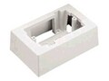 Panduit One-Piece Deep Junction Box Low Voltage, JB1WH-A, 42123499, Mounting Hardware - Miscellaneous Panduit One-Piece Deep Junction Box Low Voltage, JB1WH-A, 42123499, Mounting Hardware - Miscellaneous