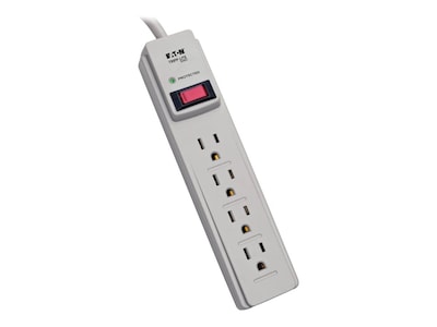 Tripp Lite Protect It! Surge (4) Outlet (2 Transformers) 4ft Cord 390 Joules, TLP404, 453392, Surge Suppressors Tripp Lite Protect It! Surge (4) Outlet (2 Transformers) 4ft Cord 390 Joules, TLP404, 453392, Surge Suppressors
