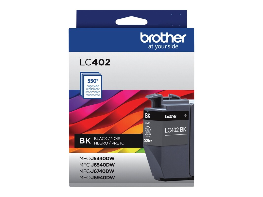 Brother Black Lc402 Ink Cartridge (lc402bks)