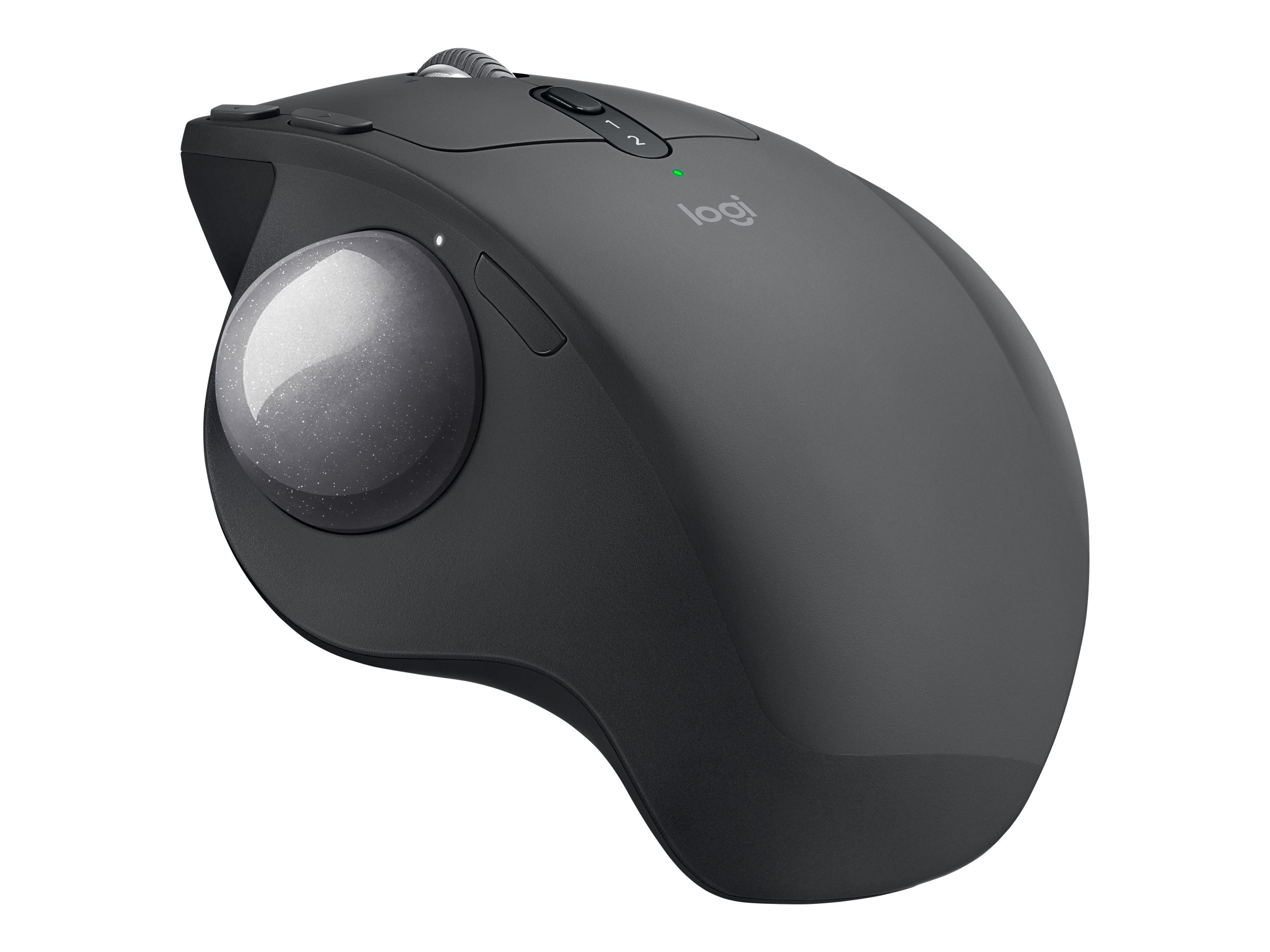 Logitech MX ERGO Plus Wireless Trackball Mouse with Ergonomic design  Graphite 910-005178 - Best Buy