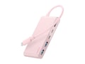 Belkin USB-C 5-IN-1 Multi-Port Hub 100W, BLUSH, AVC022FQPK, 42238709, Docking Stations & Port Replicators Belkin USB-C 5-IN-1 Multi-Port Hub 100W, BLUSH, AVC022FQPK, 42238709, Docking Stations & Port Replicators