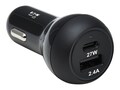 Tripp Lite USB Car Charger Dual Port 39W , U280-C02-39W-1B, 41331477, Automobile/Airline Power Adapters