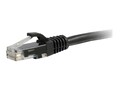 C2G Cat6a Snagless Unshielded (UTP) Ethernet Network Patch Cable, Black, 50ft, 50881, 37297080, Cables