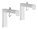 Mount-It! MI-630WHT                      Image 1 from Left-angle