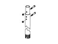 Peerless-AV Extension Column 12 to 18, ADD012018, 6428972, Monitor & Display Accessories