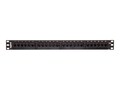 C2G 24-Port Cat5e 110-Type 1RU Patch Panel, 37197, 33864067, Patch Panels