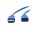 UNC Group USB3-ABM-06F-BLU Image 1 from Front