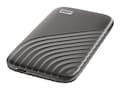 Western Digital 1TB My Passport USB 3.2 Type-C Portable Solid State Drive - Gray, WDBAGF0010BGY-WESN, 41244455, Solid State Drives - External