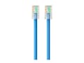 Belkin CAT5E RJ-45 M M UTP 24AWG 350MHz RJ-45 Bootless PVC Ethernet Patch Cable, Blue, 7ft, A3L791-07-BLU, 48958, Cables