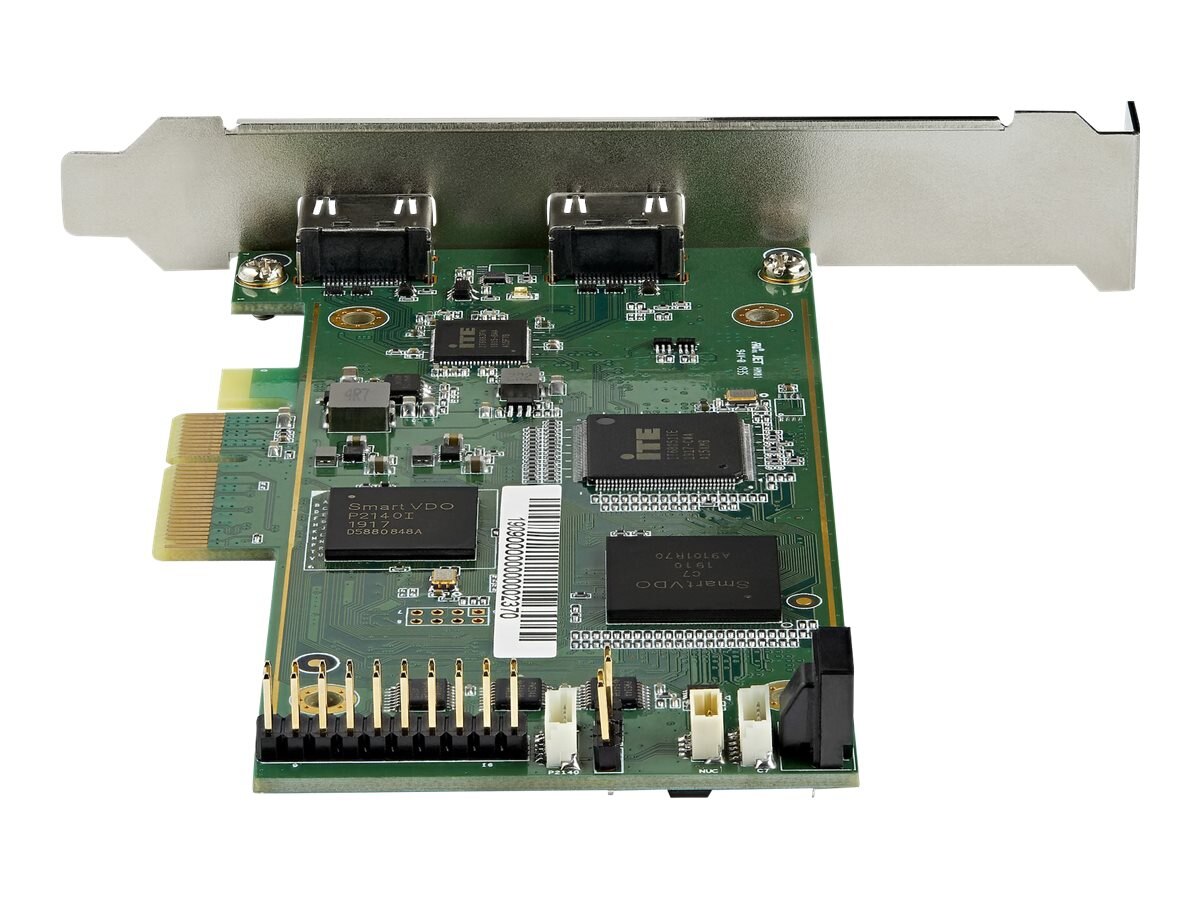 StarTech.com PCIe Video Capture Card - 1080P at 60 FPS - HDMI / VGA / DVI /  Component - PC Capture Card - Internal Capture Card (PEXHDCAP60L2)