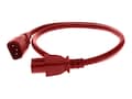 AddOn 2ft C14 C15 14AWG 250V Power CBL , ADD-C142C1514AWG2FTRD, 37637283, Power Cords