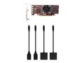 VisionTek Radeon RX 550 SFF 4M PCIe 3.0 x8 Graphics Card, 4GB GDDR5, 901507, 41390355, Graphics/Video Accelerators