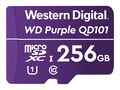 Western Digital 256GB Purple SC QD101 Ultra Endurance MicroSDXC Card , WDD256G1P0C, 41281797, Memory - Flash