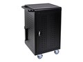 Luxor 30-Unit Tablet Chromebook Computer Charging Cart, LLTM30-B, 33223868, Computer Carts