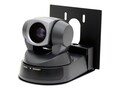 Thin Profile Wall Mount Bracket for D100, Black, 535-2000-204B, 33516732, Stands & Mounts - Desktop Monitors