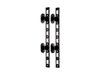 APC Vertical Fiber Organizer, AR8443A, 8901532, Rack Cable Management