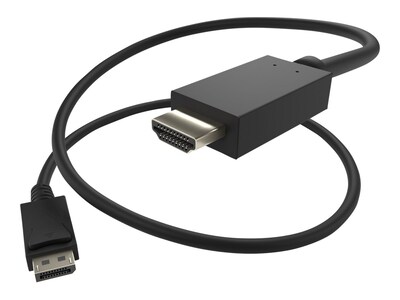 UNC DisplayPort to HDMI (M-M) Cable, Black, 10ft, HDMIDP-10F-MM, 17053803, Cables