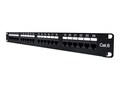 UNC 24-Port 1RMU Cat6 110 Type Patch Panel, PPC6-24PT-1U, 20593270, Patch Panels