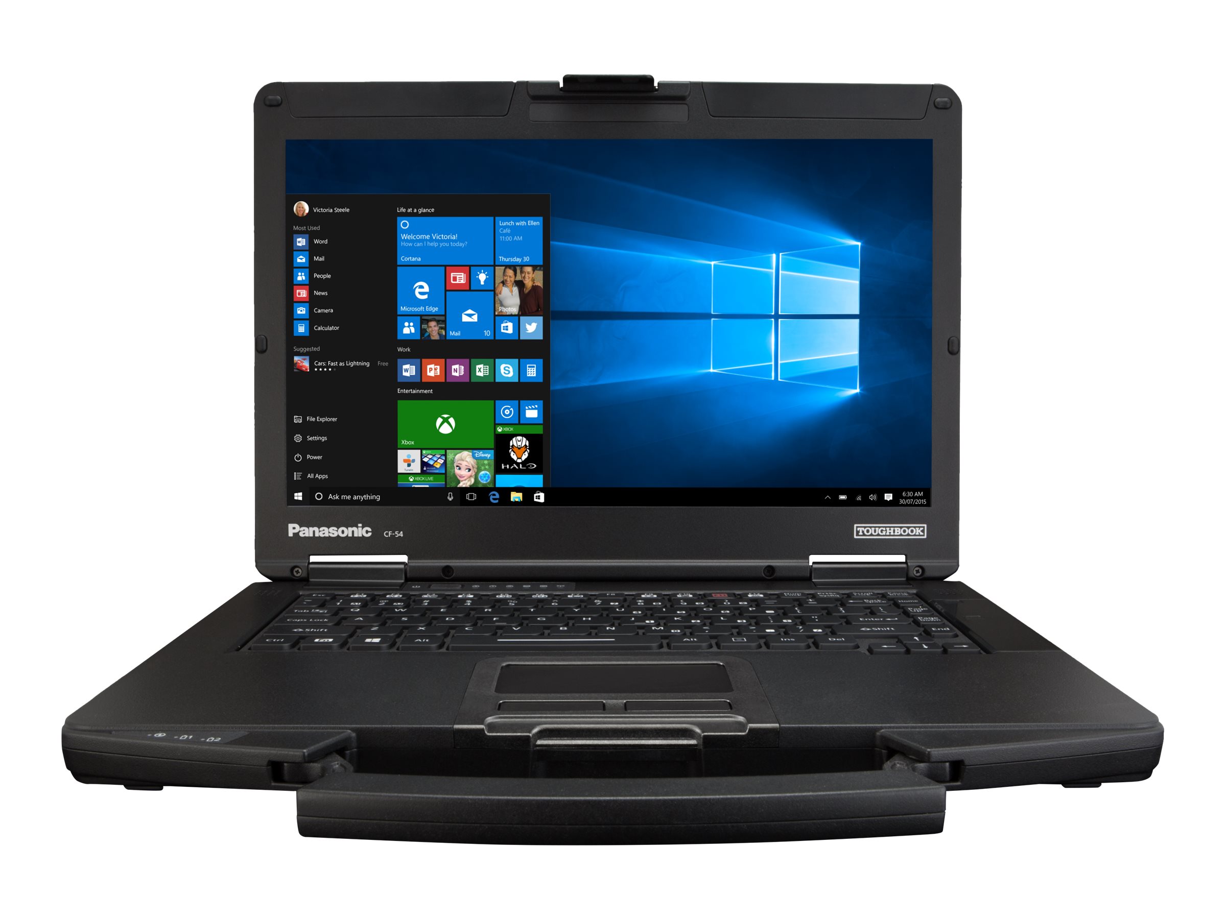 Panasonic Toughbook 54 Intel Core i5 I5-6300U 6300U 8.000GB RAM  512.0GB+512.00GB SSD Removable Solid State Drive hard drive(s) IEEE 802.1x  Bluetooth