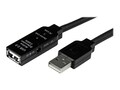 StarTech.com USB 2.0 M F Active Extension Cable, 25m, USB2AAEXT25M, 16702541, Cables