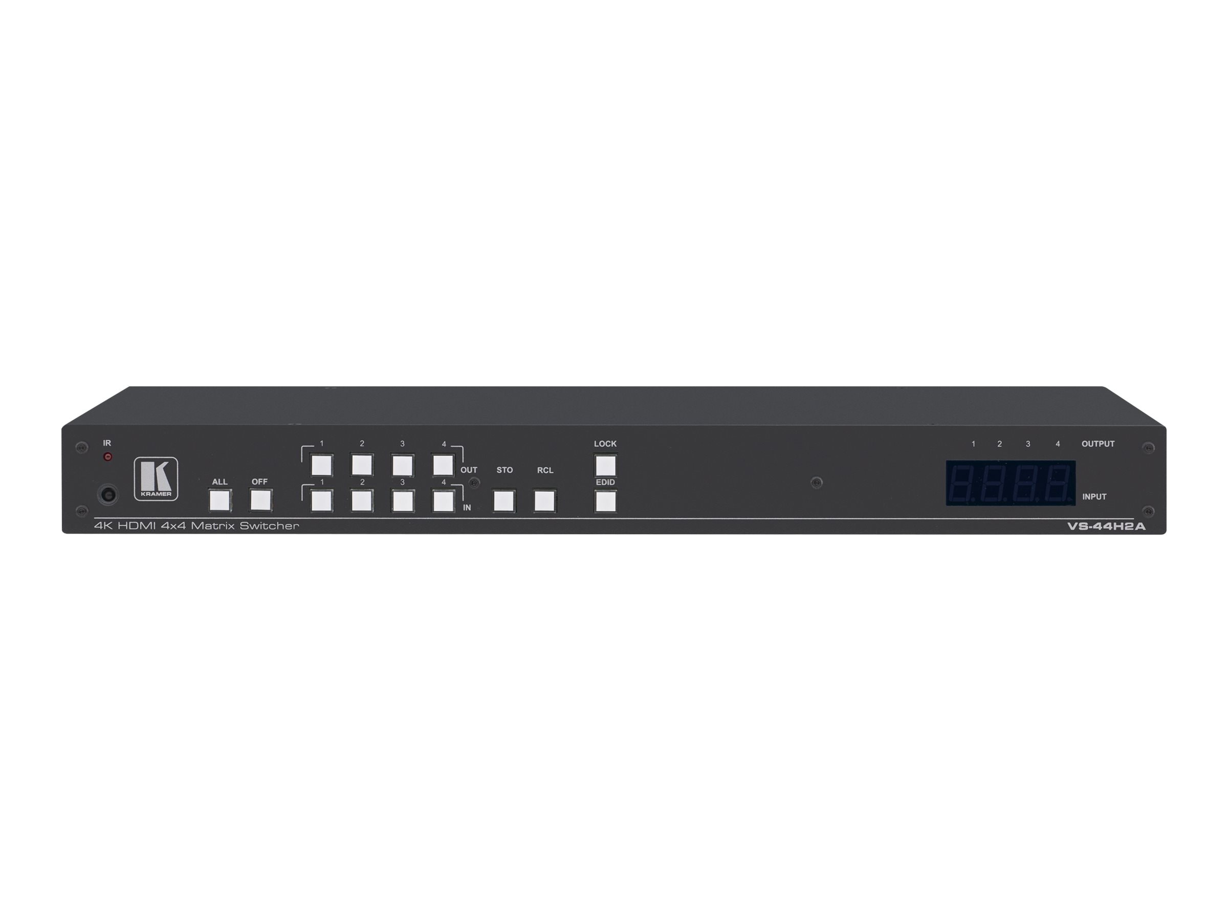 Kramer Kramer 4x4 HDR HDMI HDCP 2.2 Matrix Switcher with Audio