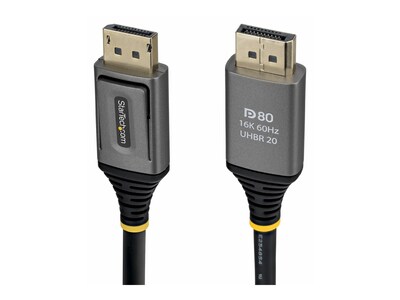 StarTech.com VESA Certified Uncompressed 10K 8K 60Hz DP80 DisplayPort Cable, 3ft, DP21V-3F-DP80-CABLE , 42141656, Cables StarTech.com VESA Certified Uncompressed 10K 8K 60Hz DP80 DisplayPort Cable, 3ft, DP21V-3F-DP80-CABLE , 42141656, Cables