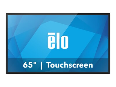 Elo Touch Solutions 64.5 6554L 4K Ultra HD LED-LCD IR Touchscreen Display, E105106                       , 41918139, Monitors - Large Format - Touchscreen